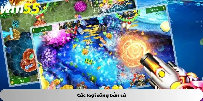 các loại súng bắn cá